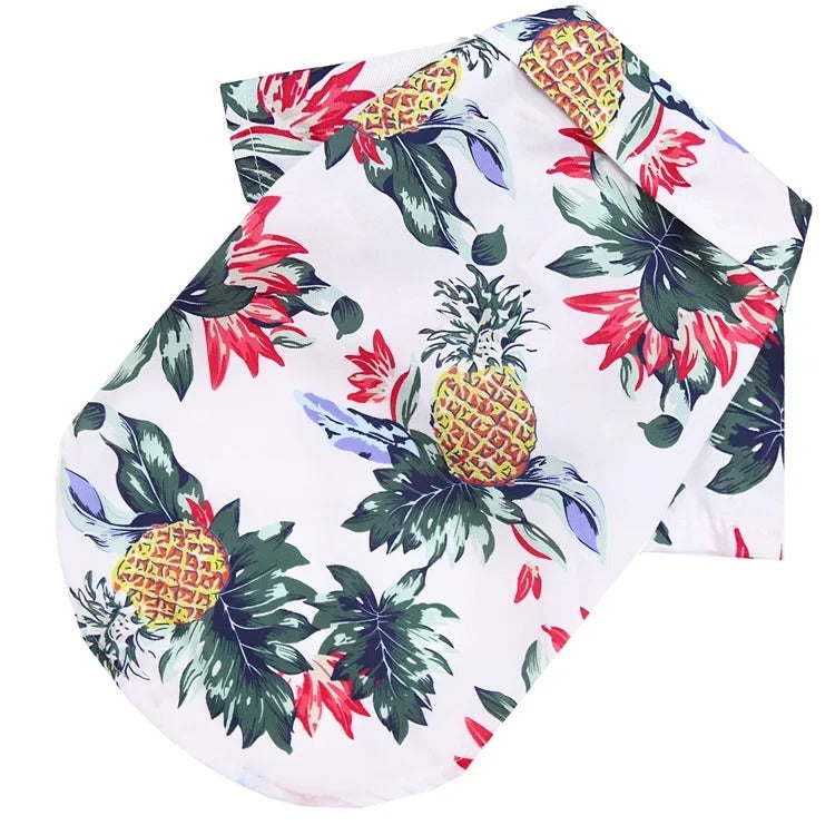Style Pet Dog Clothe Summer SandBeach Dog Shirts for Small Medium Dogs Puppy Cat Clothing Ropa Perro Pug French Bulldog
