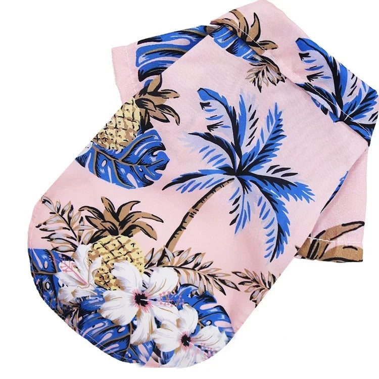 Style Pet Dog Clothe Summer SandBeach Dog Shirts for Small Medium Dogs Puppy Cat Clothing Ropa Perro Pug French Bulldog