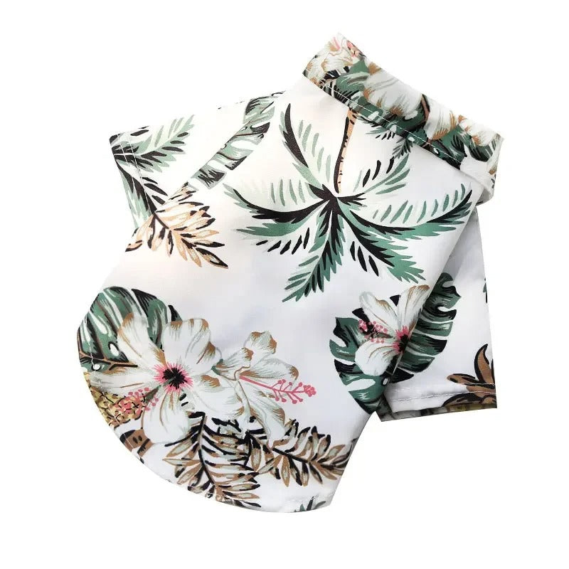 Style Pet Dog Clothe Summer SandBeach Dog Shirts for Small Medium Dogs Puppy Cat Clothing Ropa Perro Pug French Bulldog