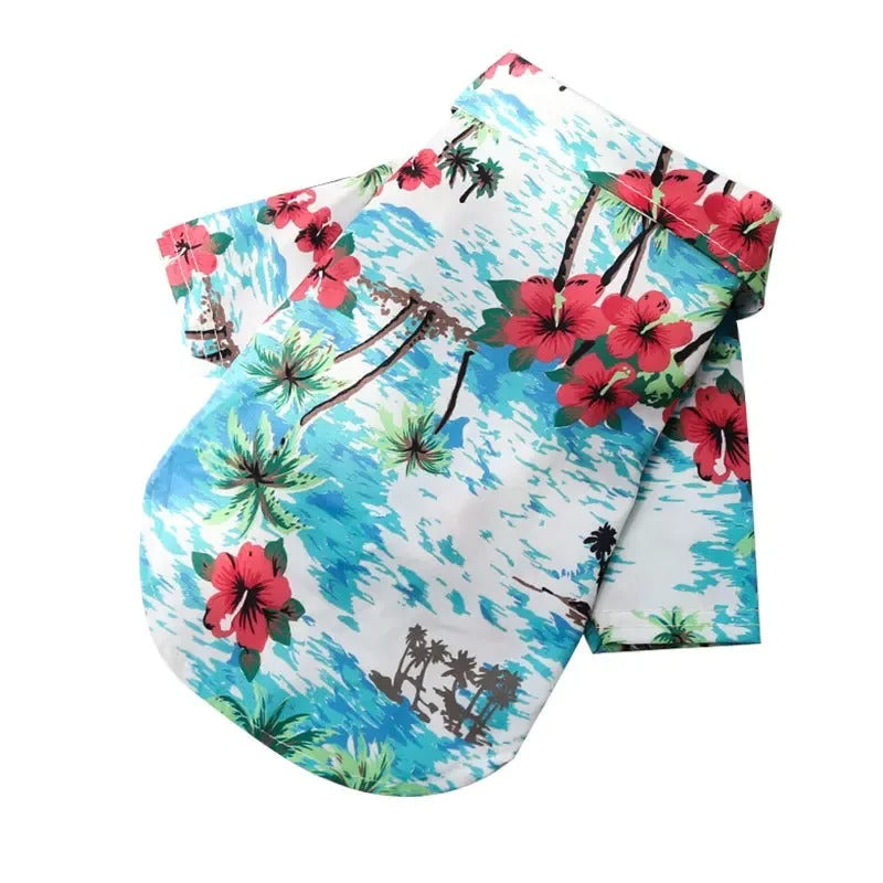 Style Pet Dog Clothe Summer SandBeach Dog Shirts for Small Medium Dogs Puppy Cat Clothing Ropa Perro Pug French Bulldog