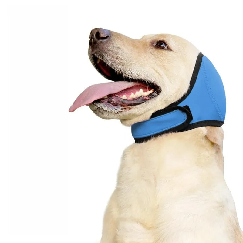 Noise Reduction Dog Ear Covers Hearing Protection Waterproof Dog Calming Earmuff Shock Proof Adjustable Pet Ear Muffs