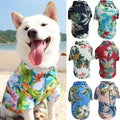 Style Pet Dog Clothe Summer SandBeach Dog Shirts for Small Medium Dogs Puppy Cat Clothing Ropa Perro Pug French Bulldog