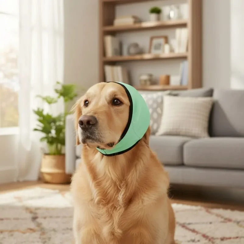 Noise Reduction Dog Ear Covers Hearing Protection Waterproof Dog Calming Earmuff Shock Proof Adjustable Pet Ear Muffs