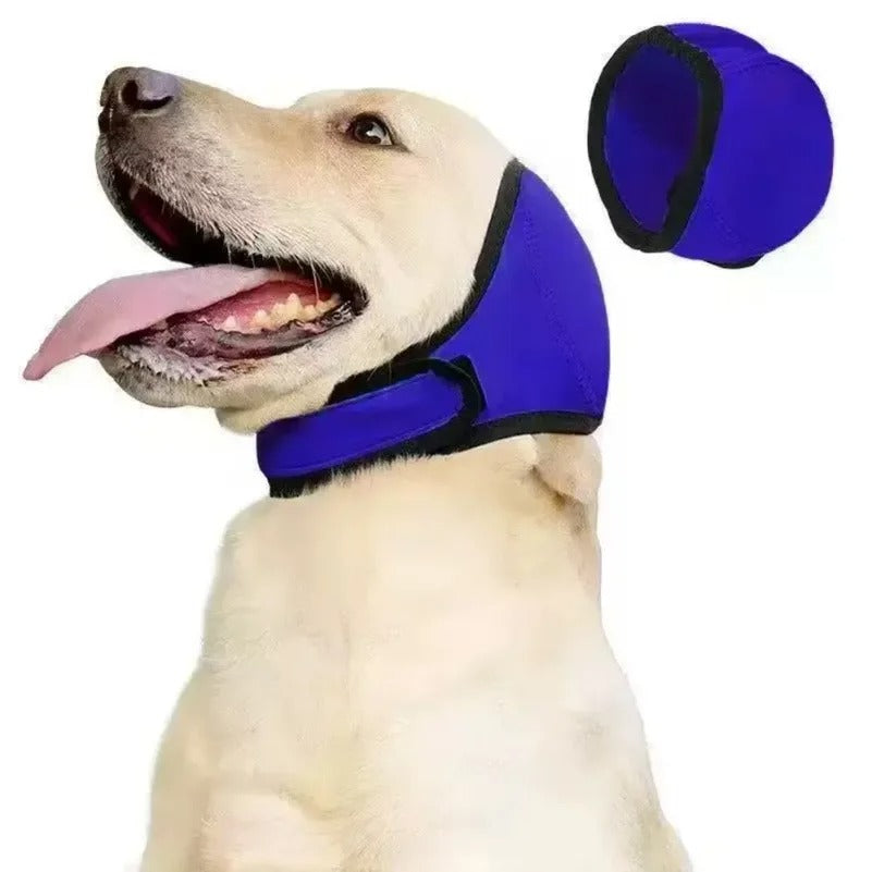 Noise Reduction Dog Ear Covers Hearing Protection Waterproof Dog Calming Earmuff Shock Proof Adjustable Pet Ear Muffs