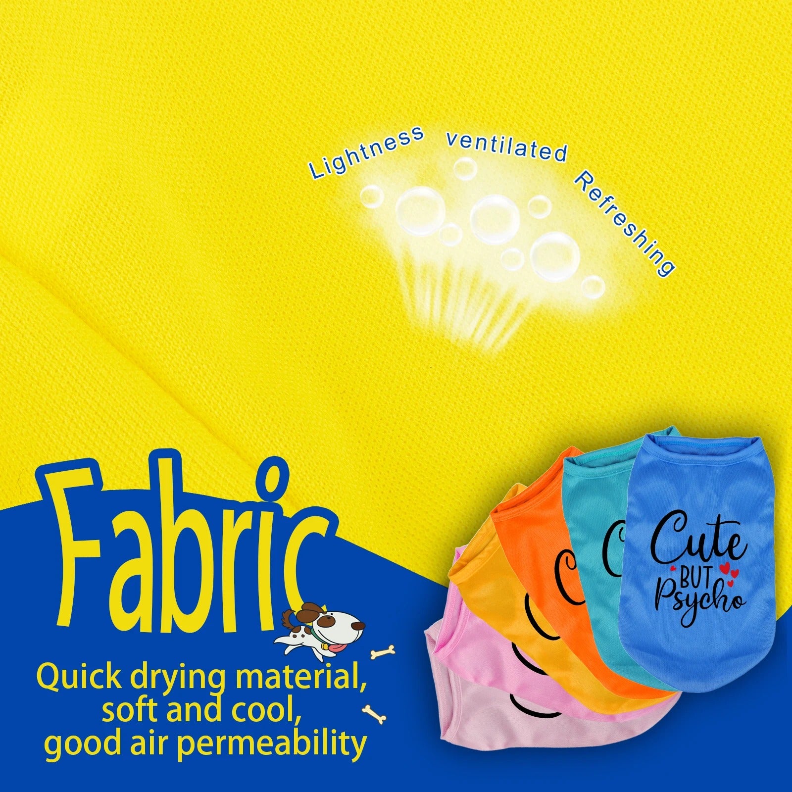 Summer Vest Dog Vest For Small Puppy Clothes Pet Clothes T-shirt