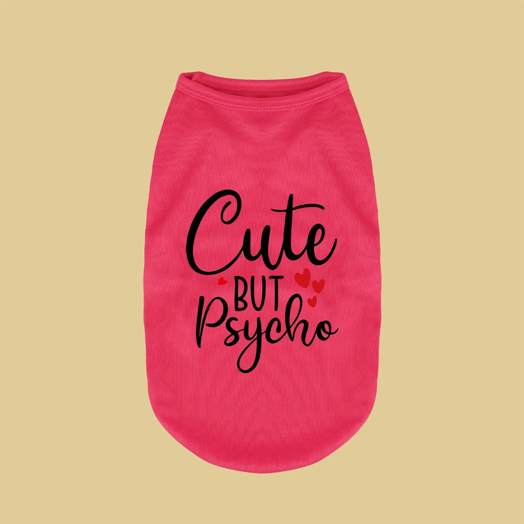 Summer Vest Dog Vest For Small Puppy Clothes Pet Clothes T-shirt
