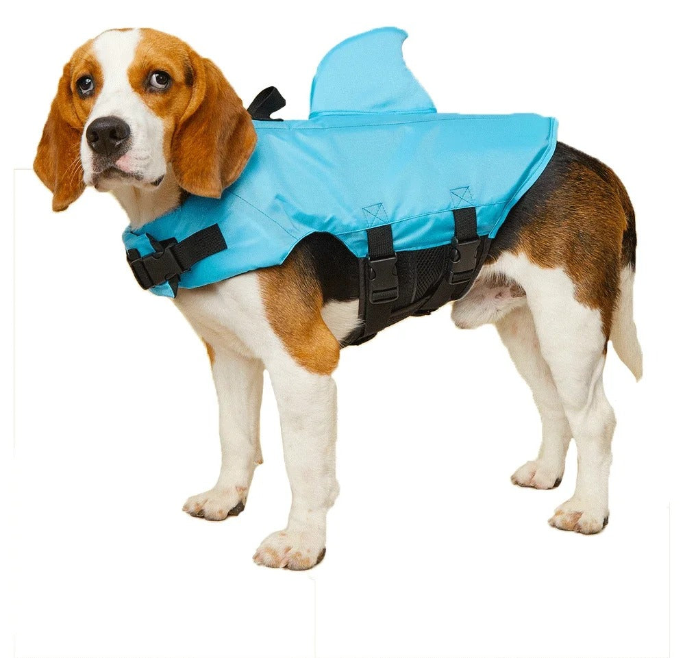 Dog Life Jacket Enhanced Buoyancy Small Dogs Swimming Clothes Safety Vest with Handle for Dogs Surfing