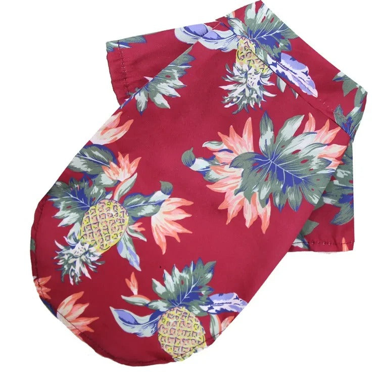 Style Pet Dog Clothe Summer SandBeach Dog Shirts for Small Medium Dogs Puppy Cat Clothing Ropa Perro Pug French Bulldog