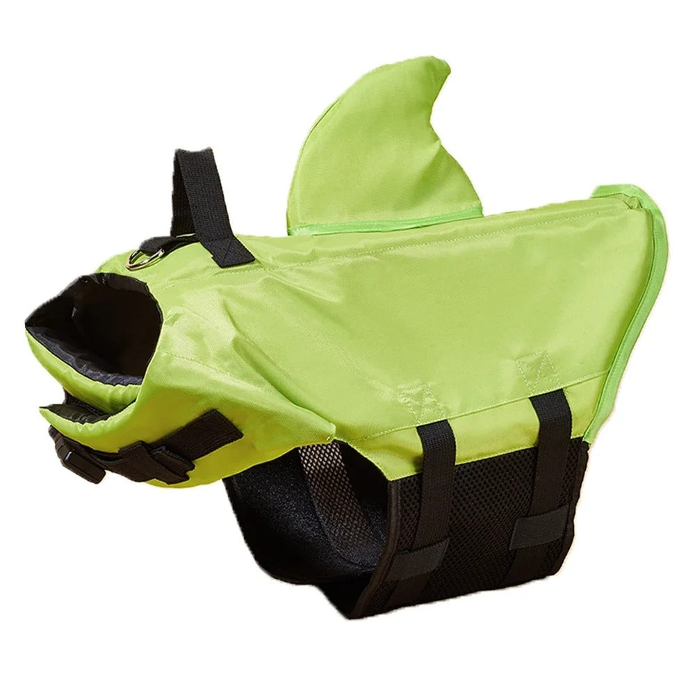 Dog Life Jacket Enhanced Buoyancy Small Dogs Swimming Clothes Safety Vest with Handle for Dogs Surfing